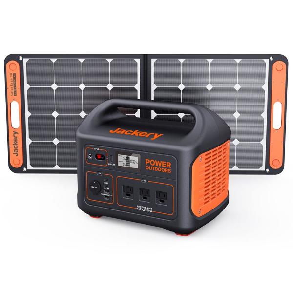 2000-Watt Peak Output Solar Generator SG880 with Push Button Start with ...