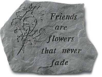 Friends are Flowers Stepping Stone